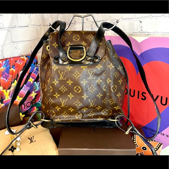 Louis Vuitton Montsouris MM backpack custom - Picture 12 of 16